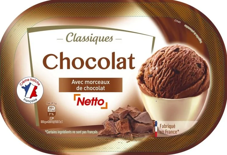 Netto 1l chocolat