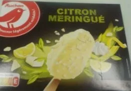Auchan batonnets citron meringue x4