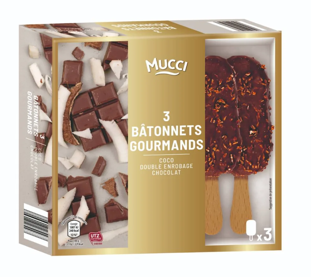 3 bâtonnets gourmands 219g