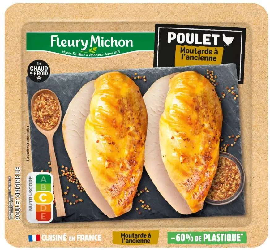 Poulet moutarde à l'ancienne