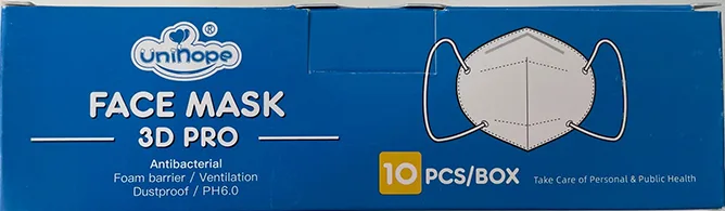 Particle filter mask