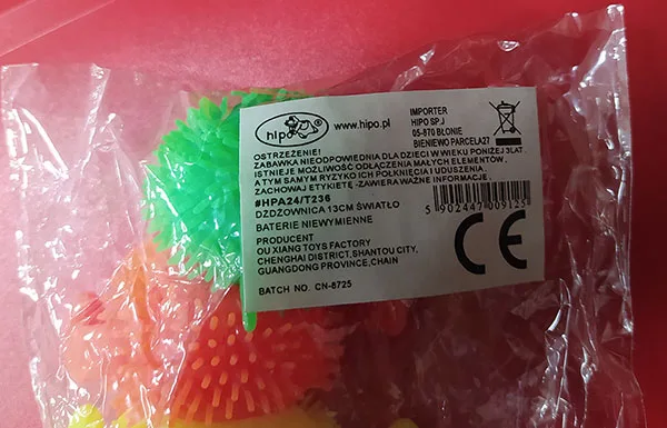 Plastic toy