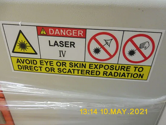 Laser engraving machine