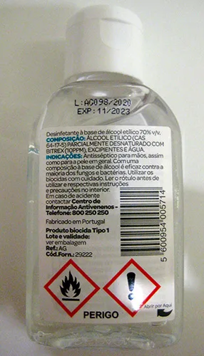Hand disinfectant