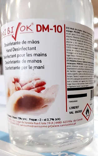 Hand disinfectant
