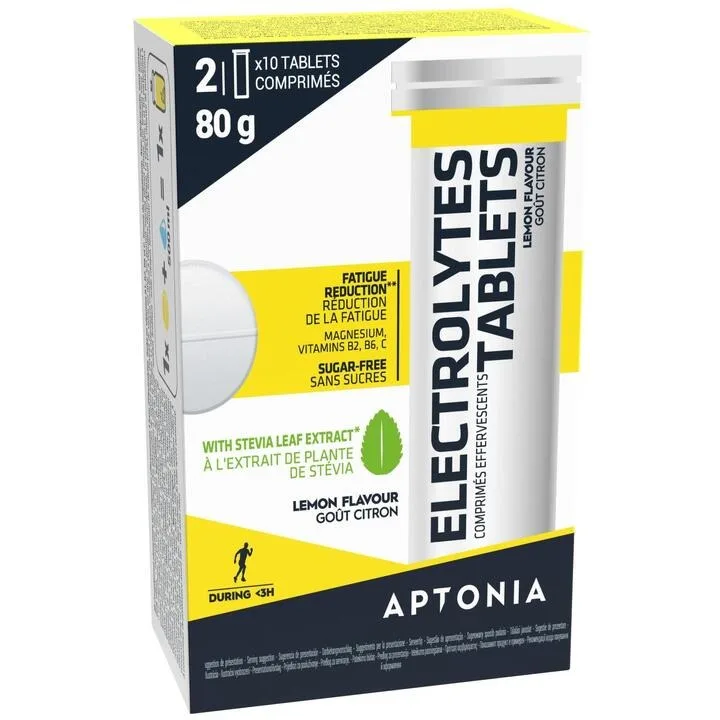 Electrolytes tablets - goût citron