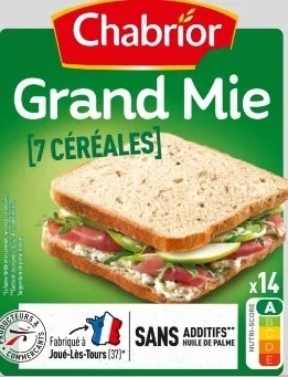 Pain de mie sandwich