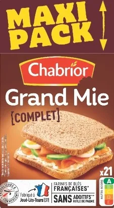 Pain de mie sandwich