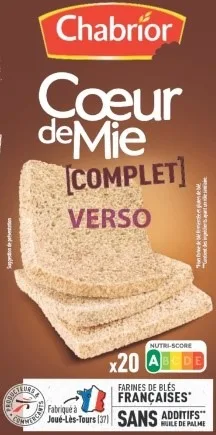 Pain de mie sans croute