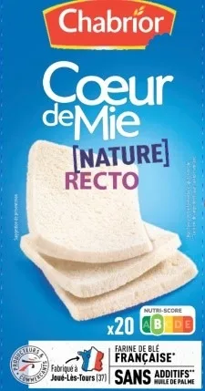 Pain de mie sans croute