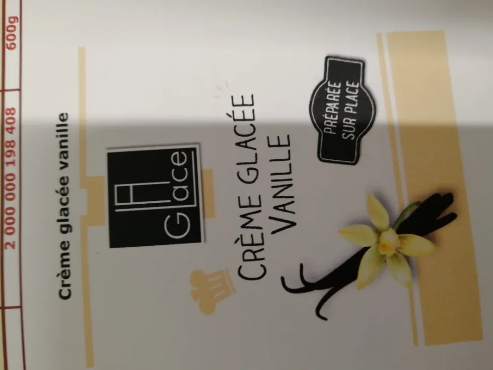 Creme glacee vanille
