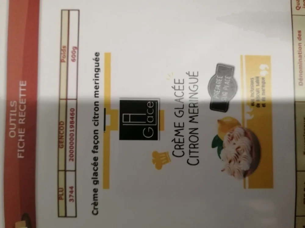Creme glacee