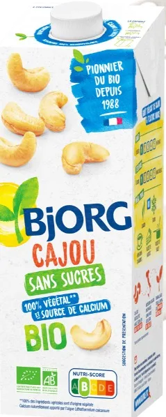 Boissons végétales bjorg (voir liste des références)