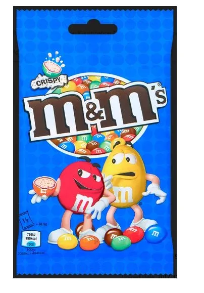 M&ms crispy 16*77g