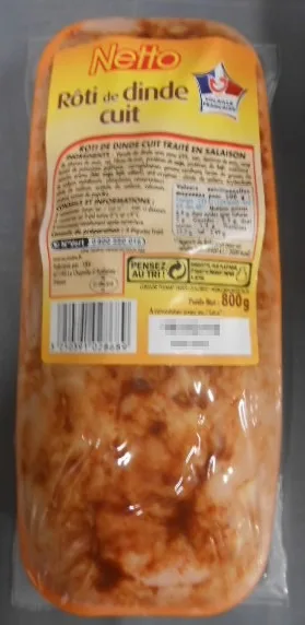 Rôti de dinde cuit sous vide