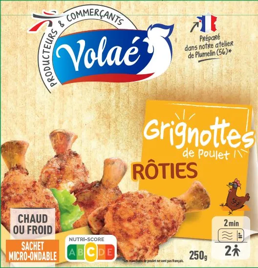 Grignottes de poulet rôties