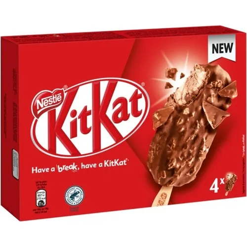 4 batonnets kitkat