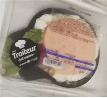 Coquille de saumon macedoine préparée dans nos ateliers