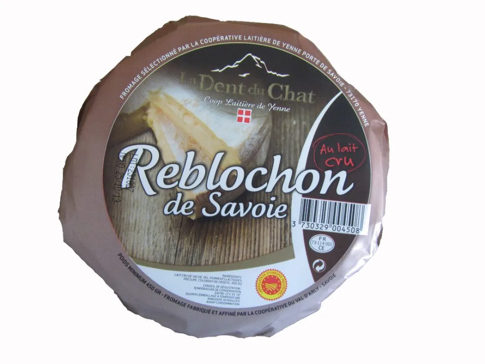 Reblochon aop la dent du chat