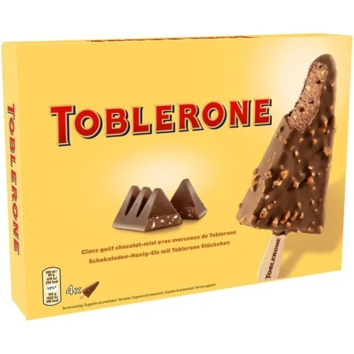 4 batonnets toblerone