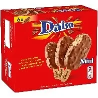 6 mini batonnets de glace daim