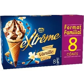 Extrême vanille x8