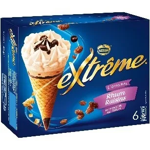 6 cone rhum raisins extreme