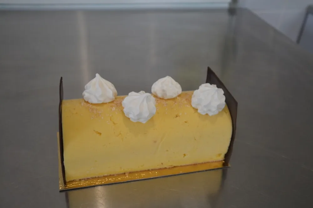 Bûche de noël bora-bora