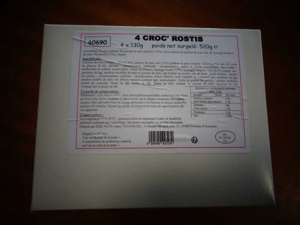 4 croc'rosti