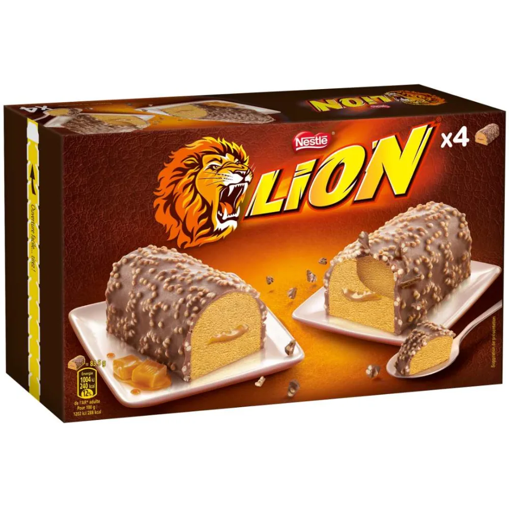 Bûchettes lion nestle