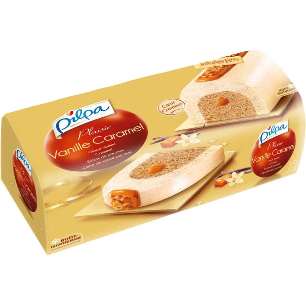 Pilpa buche plaisir vanille caramel 545g