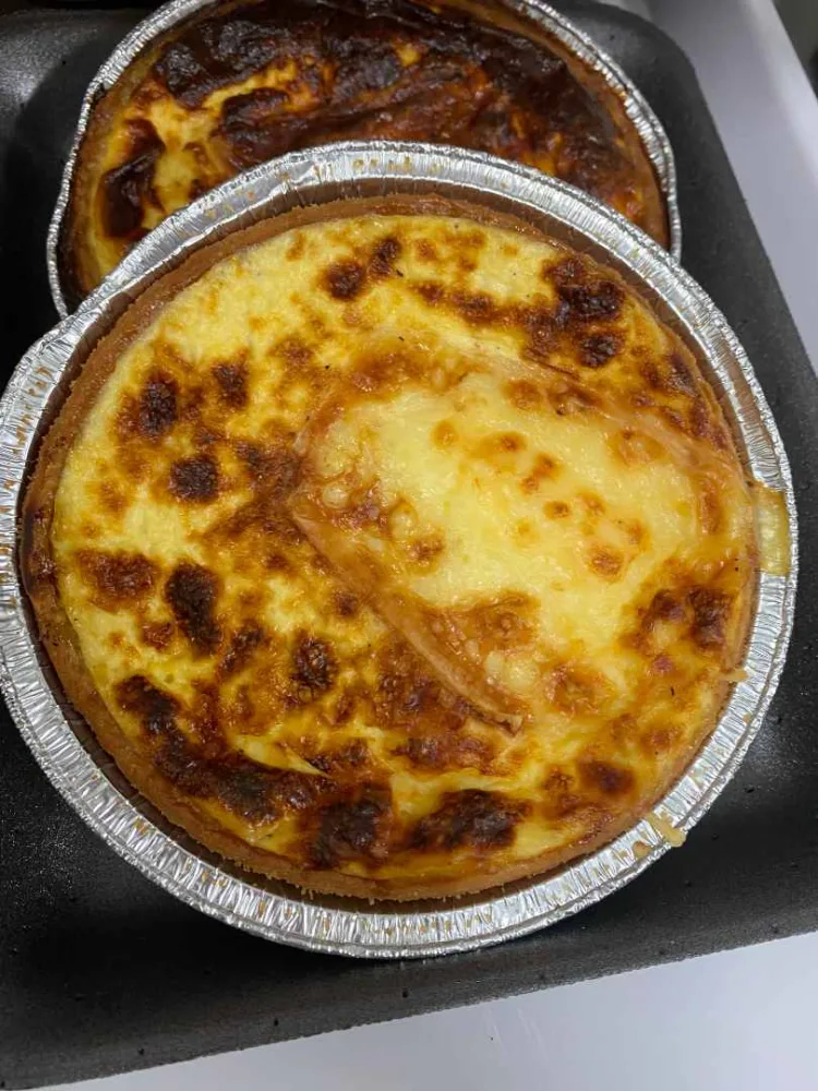Quiche lorraine & quiche maroille