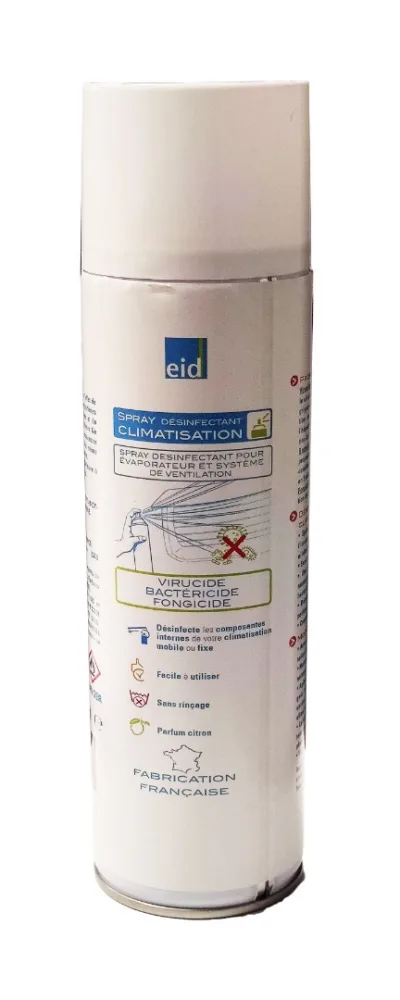 Spray desinfectant climatisation