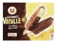 Bâtonnets glacés x10 370g