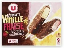 Bâtonnets glacés x10 370g