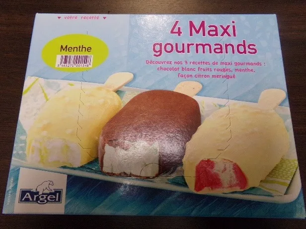 4 maxi gourmands menthe