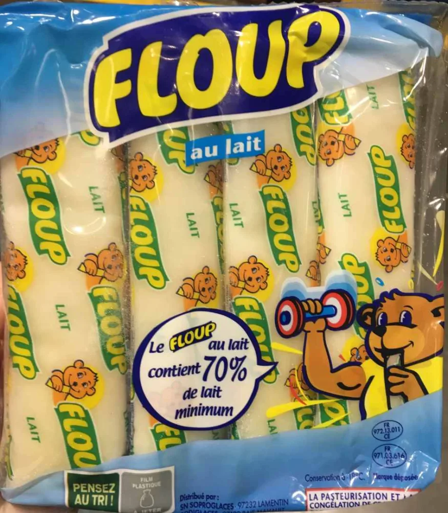 Floup lait pistache