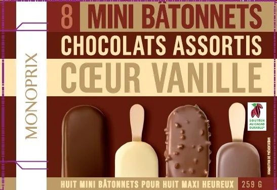 Mini bâtonnets x8 - monoprix