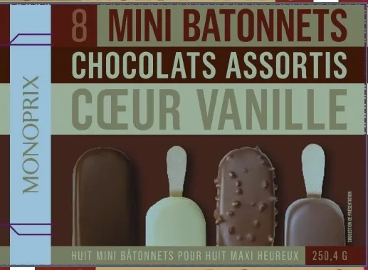 Mini bâtonnets x8 - monoprix