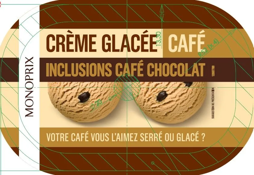 Bac crème glacée - monoprix