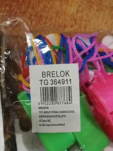 Whistle toy
