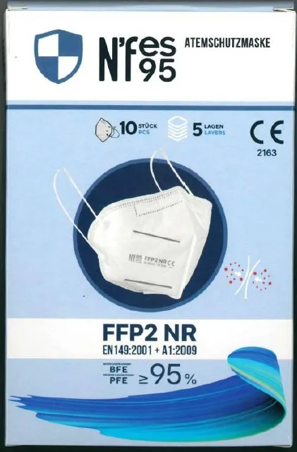 Particle filter mask