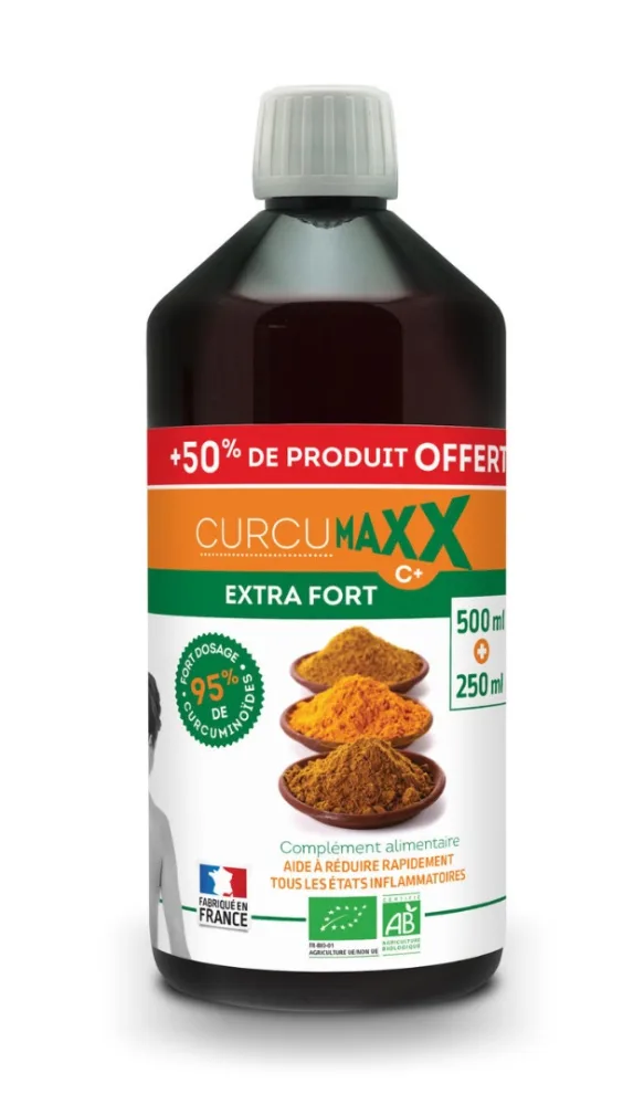 Curcumaxx c+ extra fort liquide
