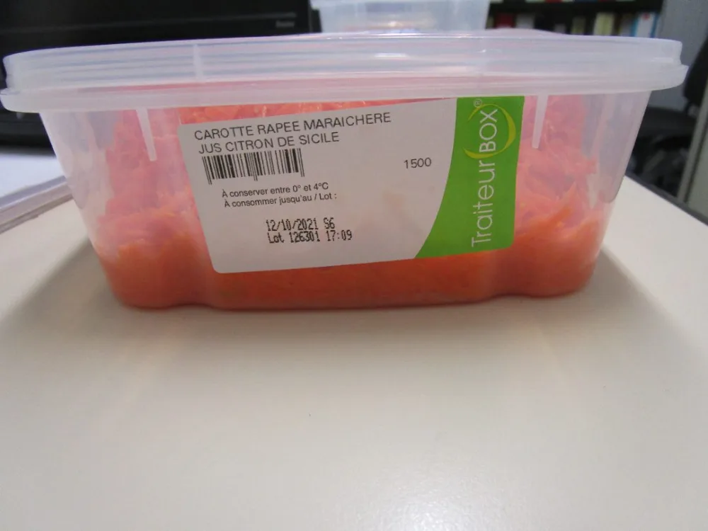 Carottes râpées maraichères