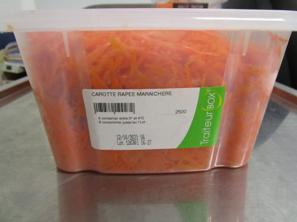 Carottes râpées maraichères