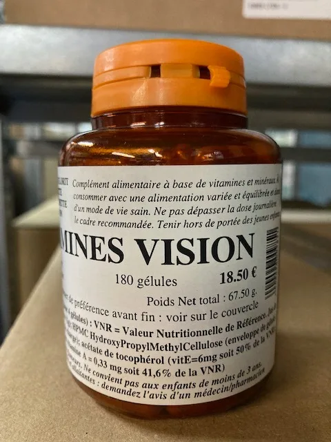 Vitamines vision