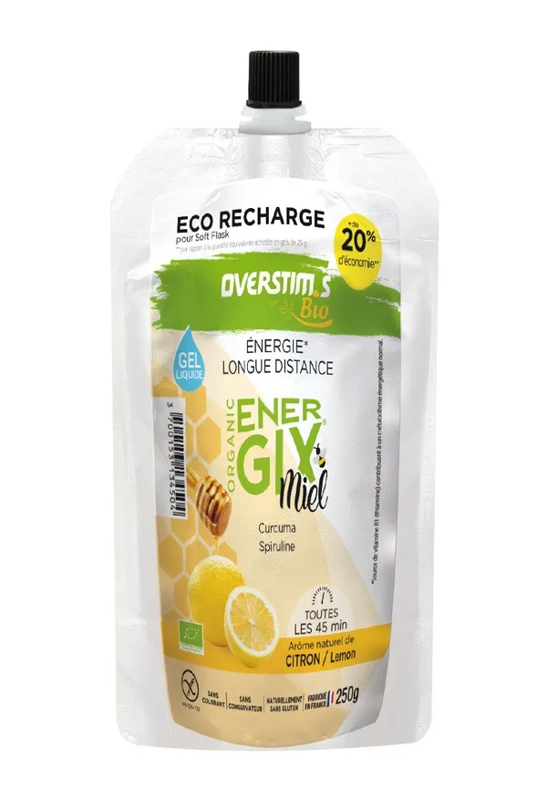 Gel energix miel citron bio
