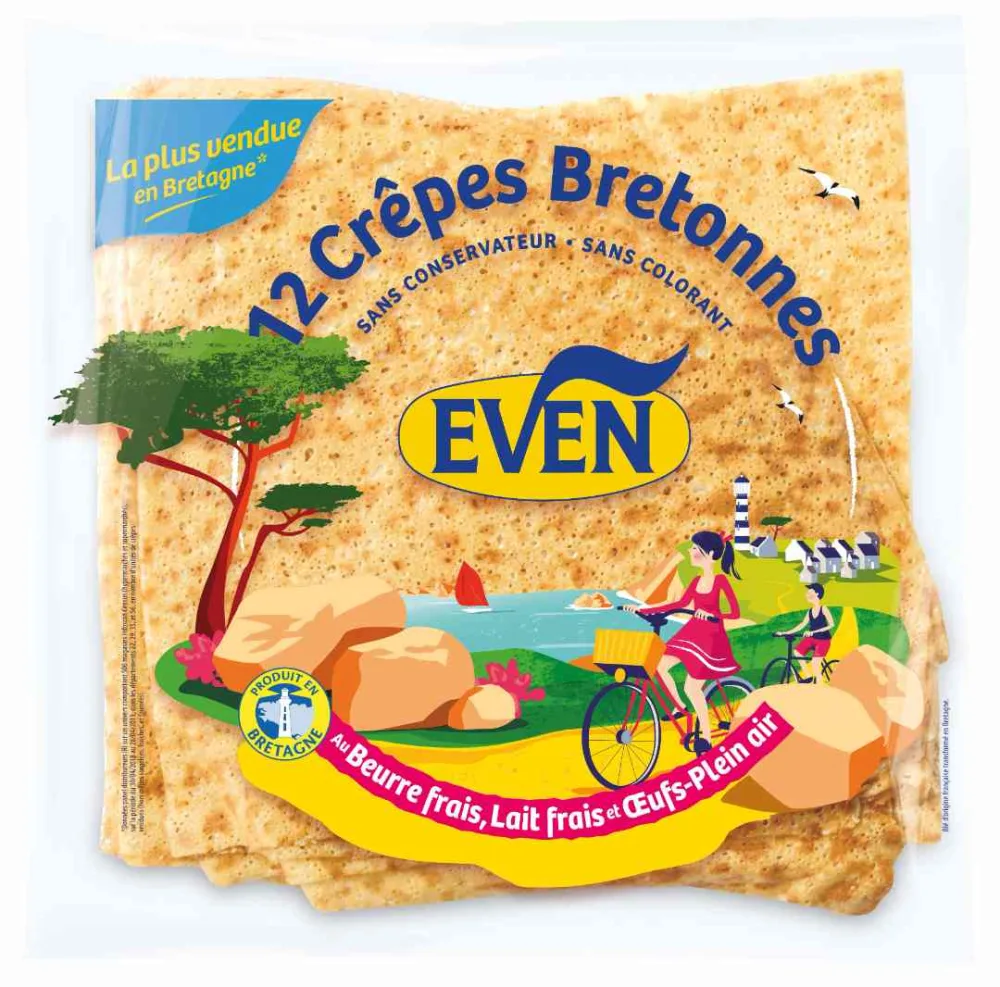 12 crepes bretonnes even - diffusion dom com (drom com)