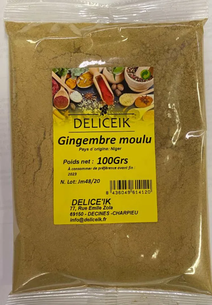 Gingembre moulu 100 gr