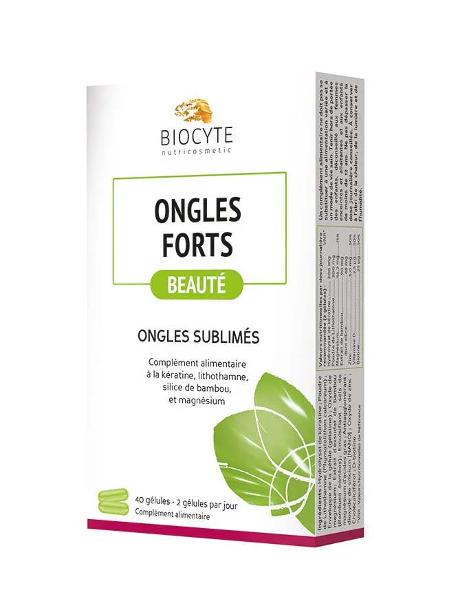 Ongles forts